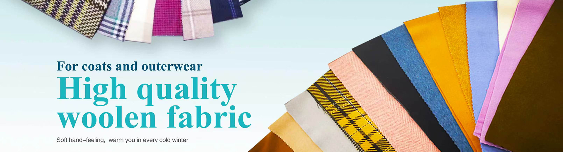 High quality woolen fabric